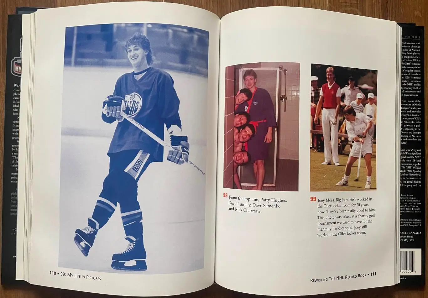 Книга WAYNE GRETZKY 99 MY LIFE IN PICTURES. Уэйн Гретцки Моя жизнь в картинках 6