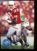 Карточка Johnny Johnson Phoenix Cardinals NFL. Американский футбол. 1991 год