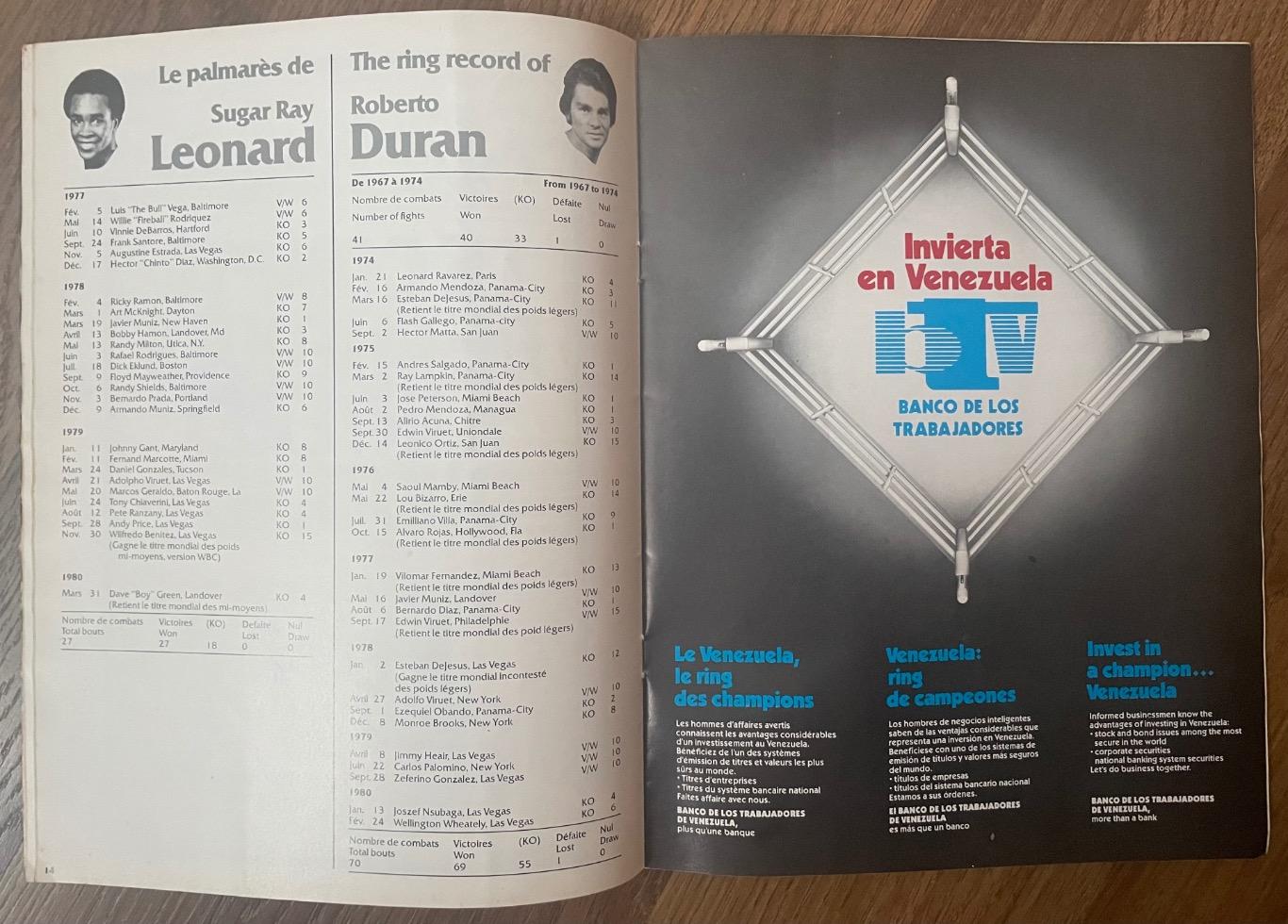 Бокс. Sugar Ray Leonard - Roberto Duran. 20 июня 1980 года. Монреаль 4