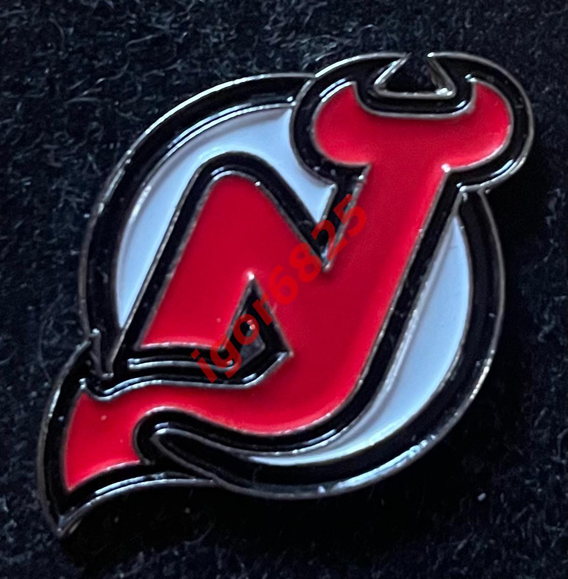 Знак Значок хоккейный клуб Нью-Джерси Девилз НХЛ New Jersey Devils, NHL