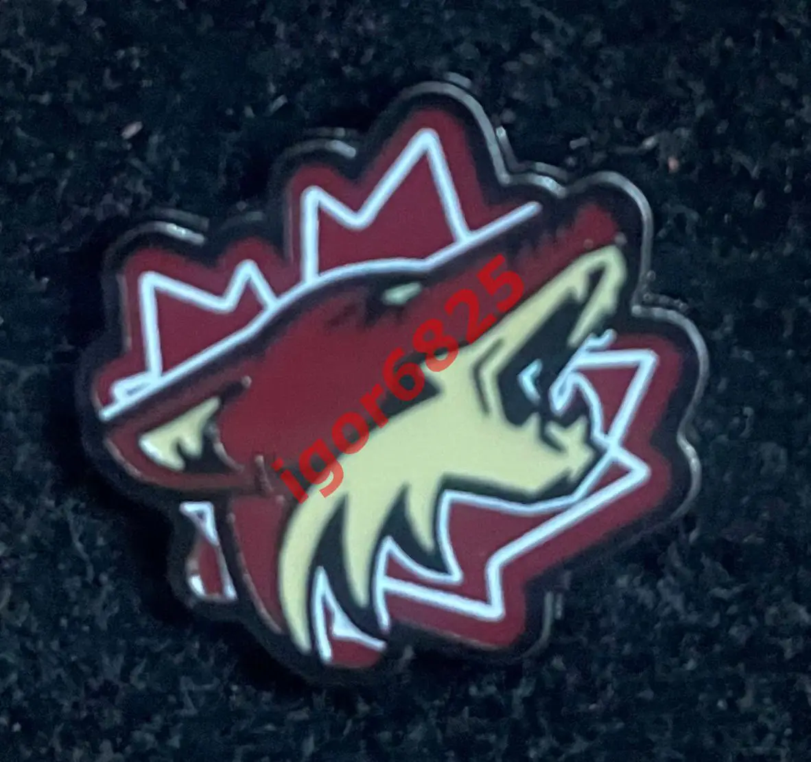 Знак Значок Хоккейный клуб Alliston Coyotes Канада.