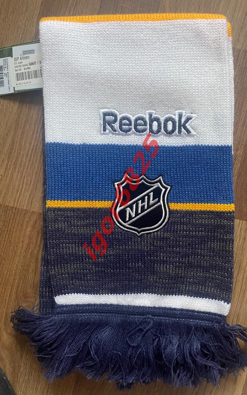 Оригинальный фирменный шарф Сент-Луис Блюз St. Louis Blues. NHL (НХЛ). Reebok 3