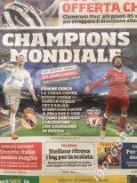 Реал Мадрид - Ливерпуль Англия. 26 мая 2018 года. Финал.Corriere dello Sport. 1