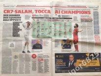 Реал Мадрид - Ливерпуль Англия. 26 мая 2018 года. Финал.Corriere dello Sport. 2