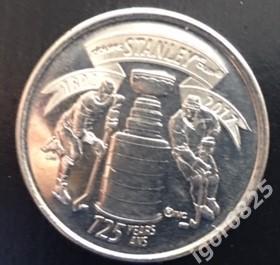 Монета 125 лет Кубок Стэнли 1892 - 2017. Хоккей. НХЛ. Stanley Cup. NHL.