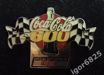 Знак(Значок)Coca-Cola 600 официальный напиток NASCAR.