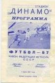 Динамо Минск - Зенит Ленинград. 2 июня 1987 года. Кубок Федерации Футбола