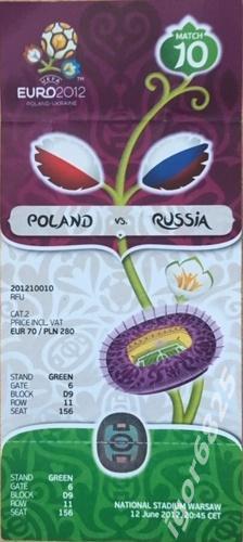 Польша - Россия. Чемпионата Европы. 12 июня 2012 года. Польша
