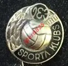 Знак(Значок) спортивный клуб ВЭФ VEF sporta klubs Рига, Латвия тяжелый металл. 2