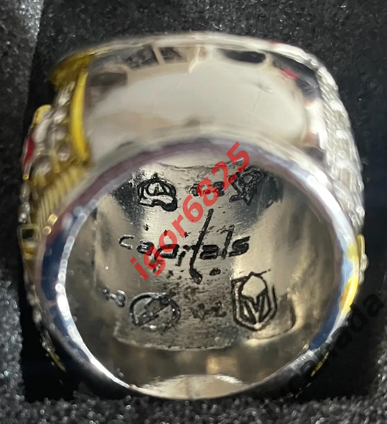 Перстень кольцо Вашингтон Кэпиталз (Washington Capitals)NHL Кубок Стенли Овечкин 2