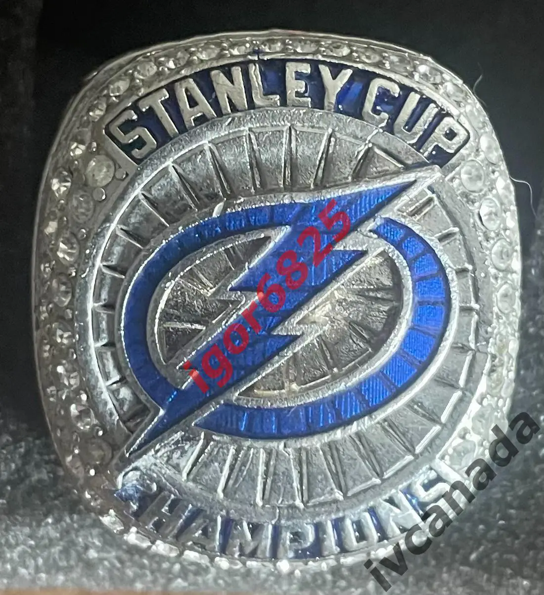Перстень кольцо Тампа-Бэй (Tampa Bay Lightning)NHL Кубок Стенли 2021 Василевский