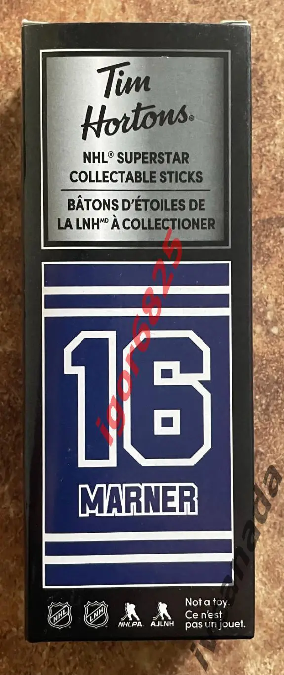 Хоккей МИТЧ МАРНЕР MITCH MARNER №16 набор с клюшкой Tim Hortons 2020-2021, NHL 3