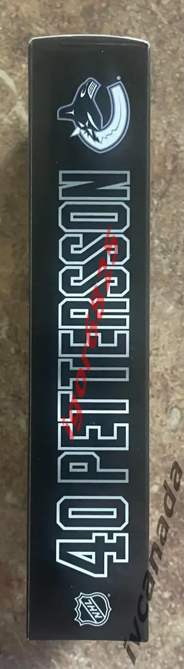 Хоккей ЭЛИАС ПЕТТЕРССОН PETTERSSON №40 набор с клюшкой Tim Hortons 2020-2021 NHL 5