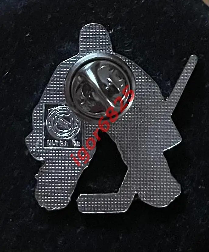 Хоккей. Знак Значок Хартфорд Уэйлерс НХЛ. Hartford Whalers NHL. Вратарь синий. 1