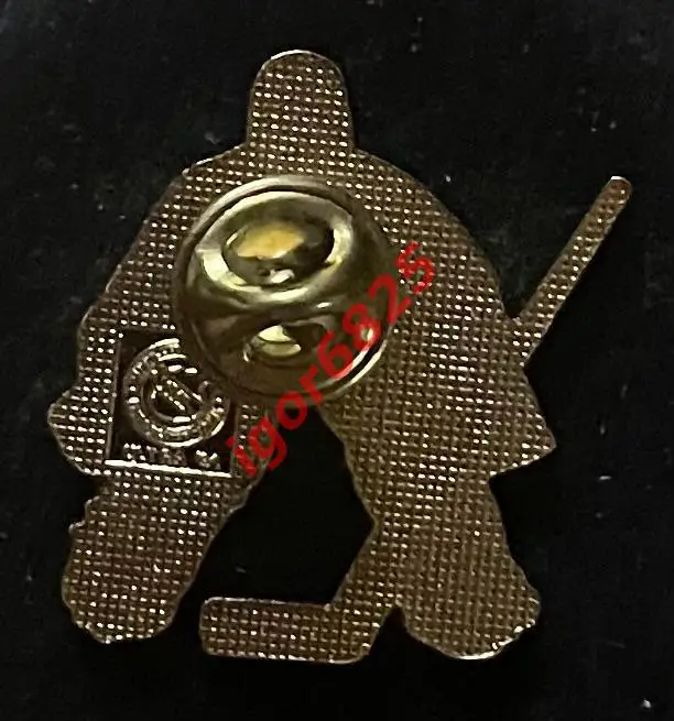 Хоккей. Знак Значок. Сент-Луис Блюз НХЛ. St. Louis Blues NHL. Вратарь 1