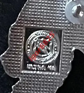 Хоккей Знак Значок Квебек Нордикс НХЛ Quebec Nordiques NHL Вратарь 2