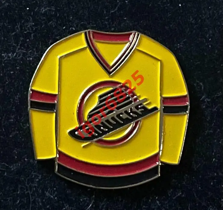 Хоккей. Знак Значок. Ванкувер Кэнакс НХЛ. Vancouver Canucks NHL. Игровые джерси