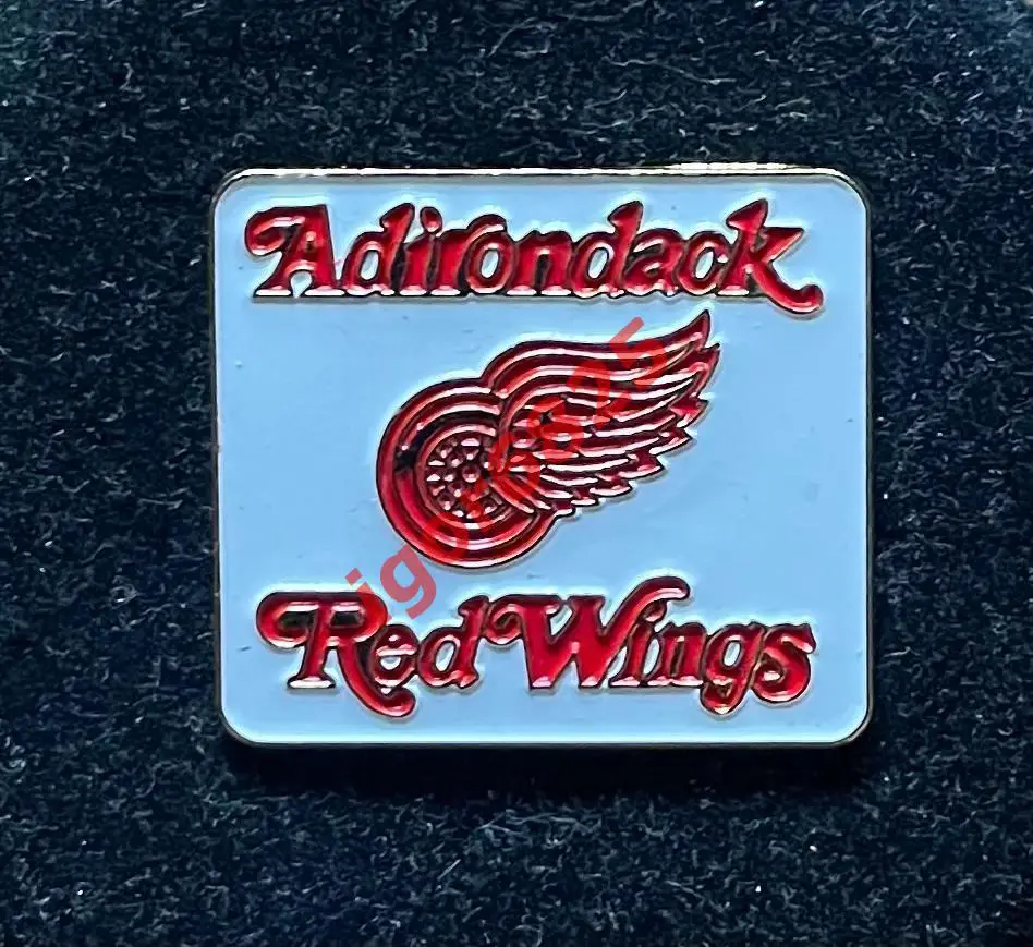 Знак Значок Адирондак Ред Уингз АХЛ Adirondack Red Wings AHL Фарм Детрой НХЛ