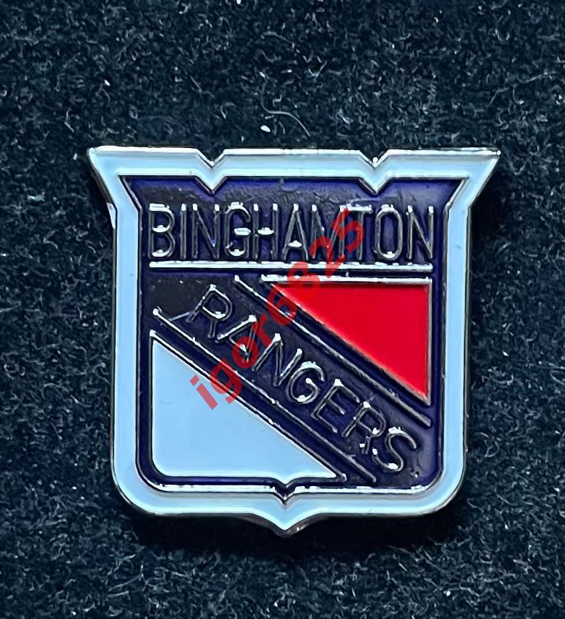 Хоккей Знак Значок Бингемтон Рейнджерс АХЛ Binghamton Rangers AHL. Фарм НХЛ