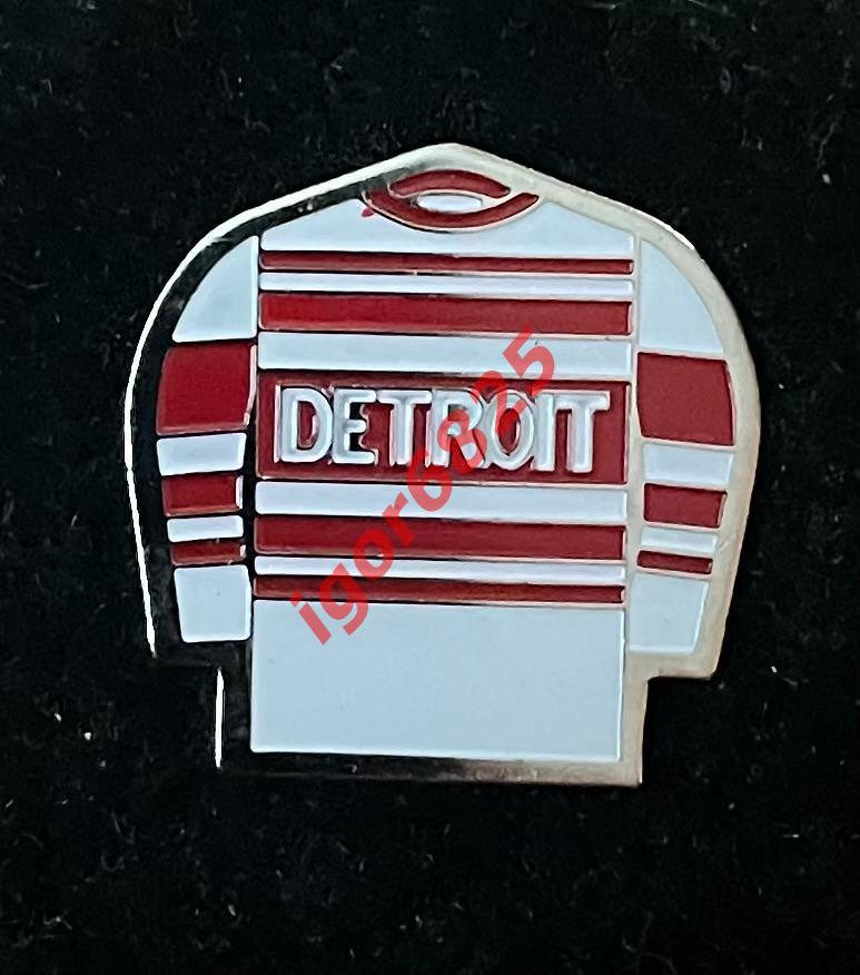 Знак Значок Детройт Ред Уингз НХЛ Detroit Red Wings NHL Игровые футболки