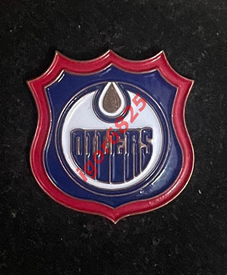 Хоккей. Знак Значок. Эдмонтон Ойлерз НХЛ. Edmonton Oilers NHL.