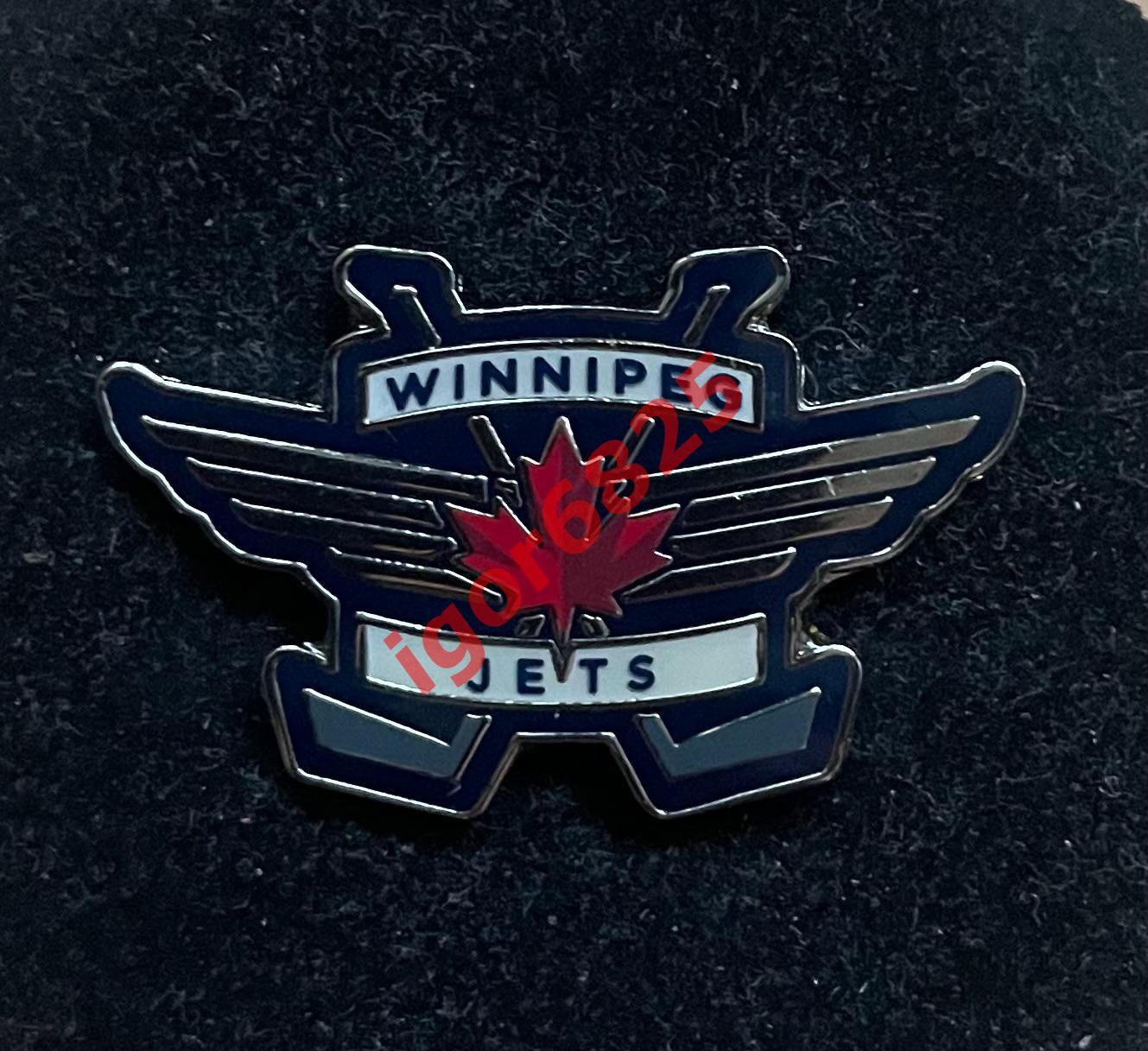 Знак Значок хоккейный клуб Виннипег Джетс НХЛ Канада Winnipeg Jets NHL Canada