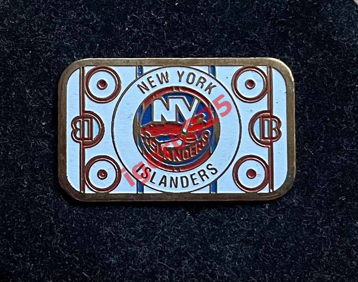 Знак Нью-Йорк Айлендерс НХЛ New York Islanders NHL Хоккейная площадка 1993