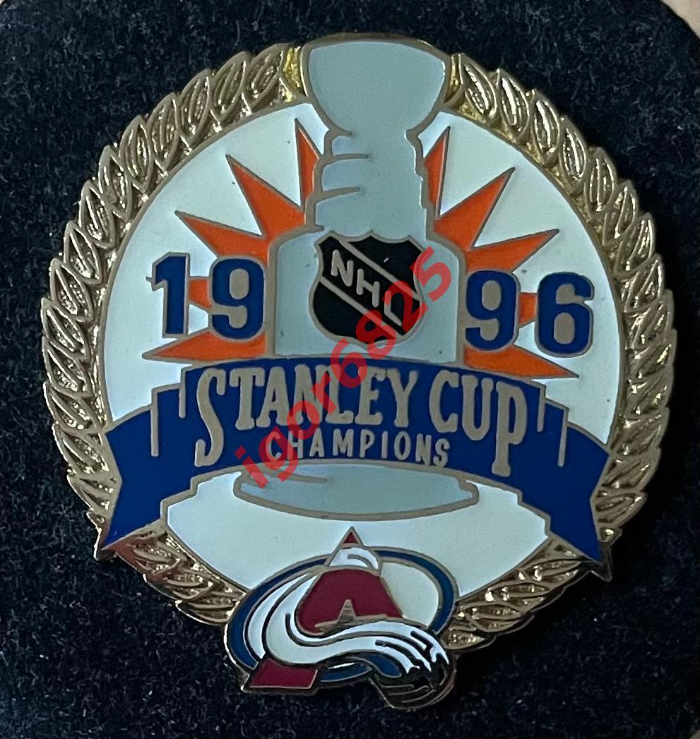 Знак Колорадо Эвеланш НХЛ Colorado Avalanche STANLEY CUP CHAMPION 1996 NHL 2