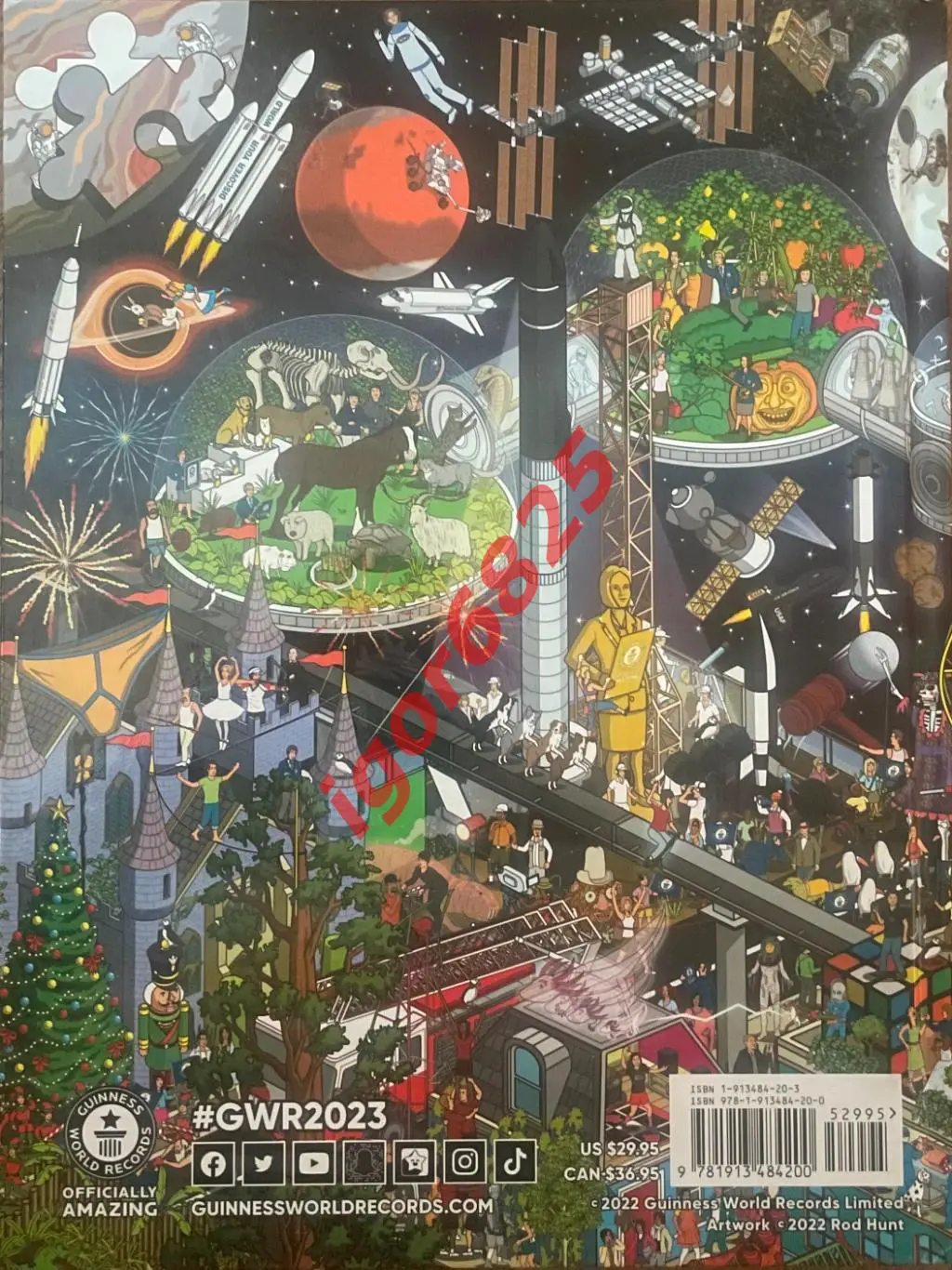 Книга Рекордов Гиннесса 2023 Оригинал на английском GUINNESS WORLD RECORDS 2023 1