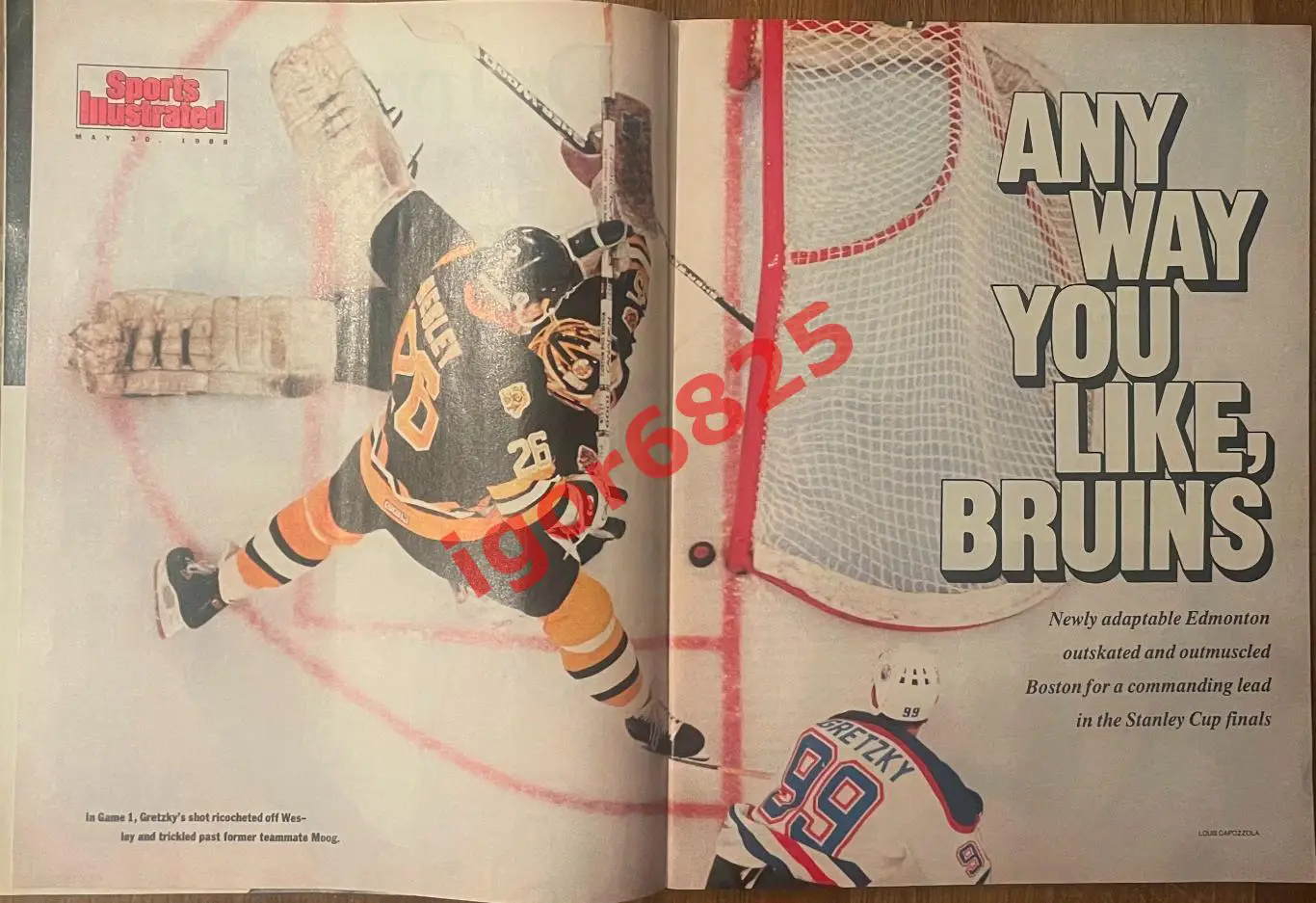 Журнал Sports Illustrated 30 мая 1988 г Хоккей Уэйн Гретцки Баскетбол Ларри Берд 3