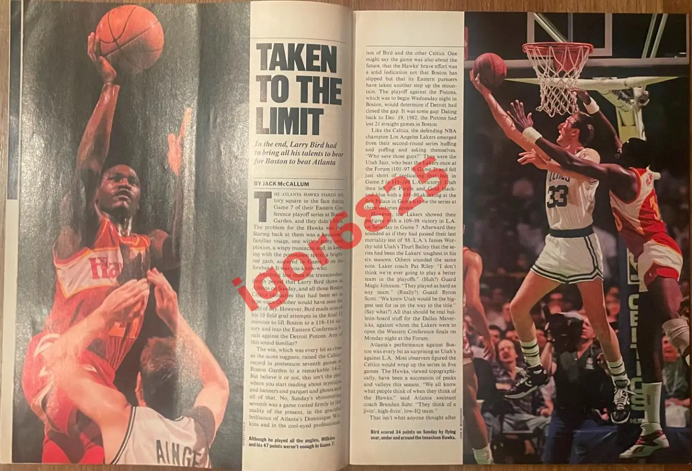 Журнал Sports Illustrated 30 мая 1988 г Хоккей Уэйн Гретцки Баскетбол Ларри Берд 4