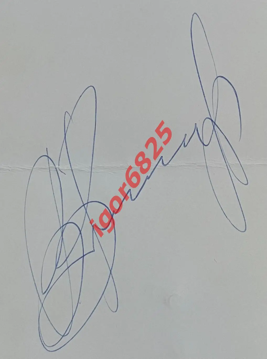 Артист эстрады. Оригинальный автограф Владимир Винокур