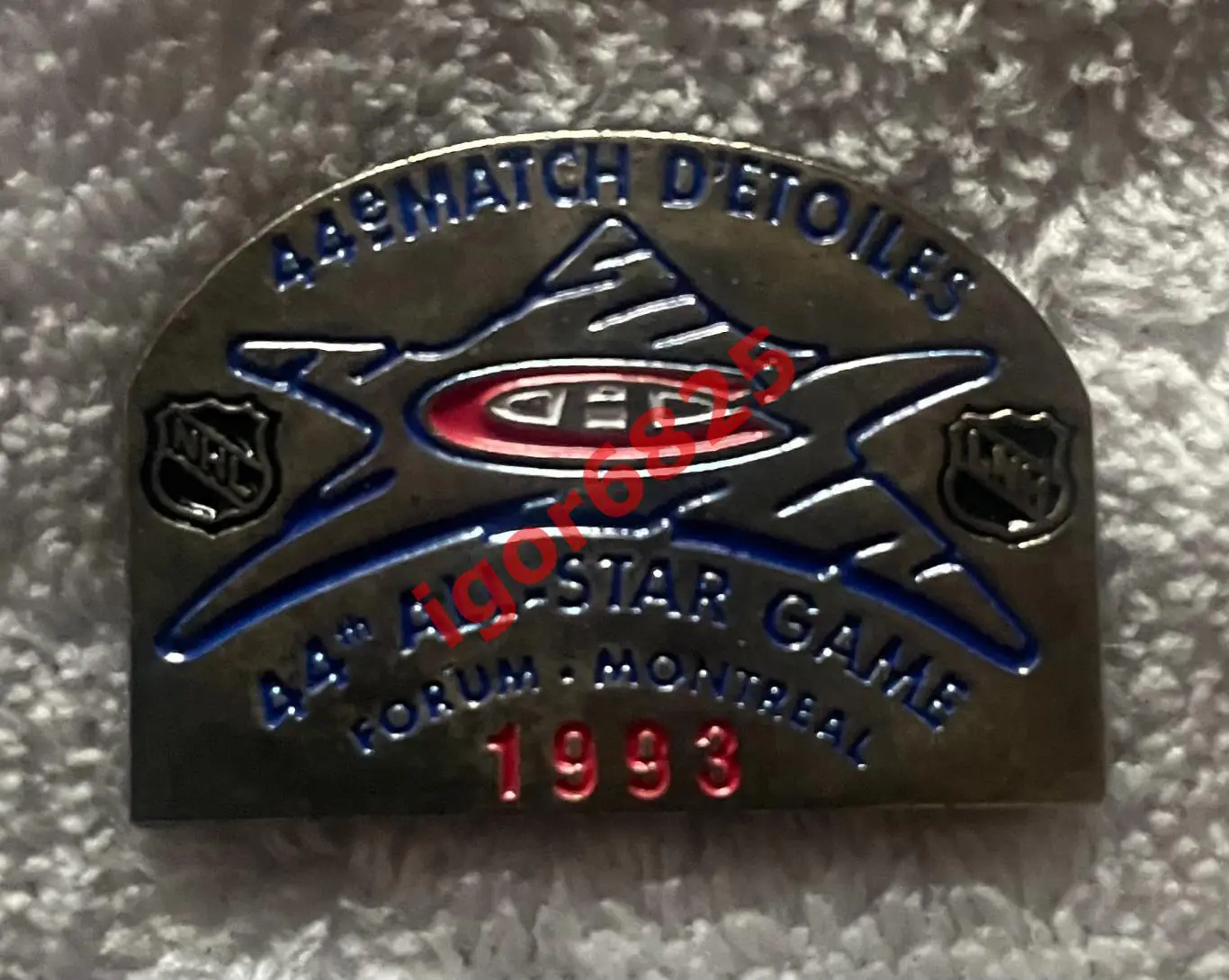 Знаки Значки Матчи всех звёзд НХЛ. ALL STAR GAME NHL 7