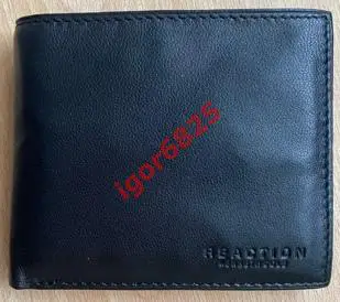 Мужской кошелек из натуральной кожи Kenneth Cole Reaction в кейсе. НОВЫЙ 2