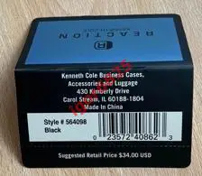 Мужской кошелек из натуральной кожи Kenneth Cole Reaction в кейсе. НОВЫЙ 6