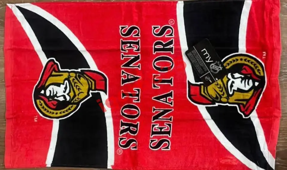 Хоккей Полотенце Ottawa Senators NHL Оттава Сенаторз НХЛ. Новое Размер 65х40 см 6