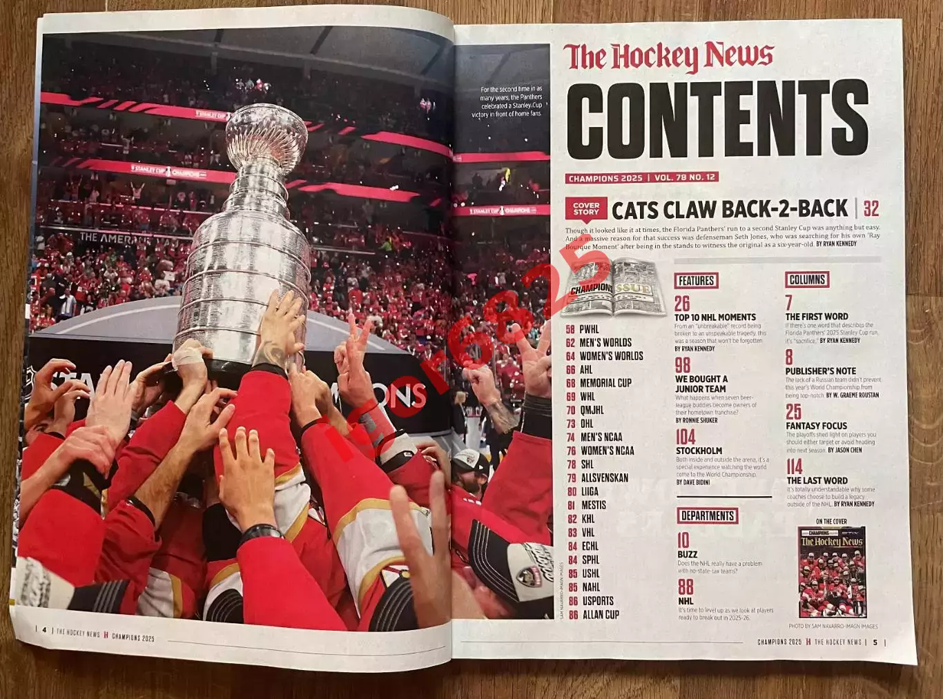 Hockey News Canada Florida Panthers CHAMPIONS август 2025 НХЛ Флорида Ярославль 1