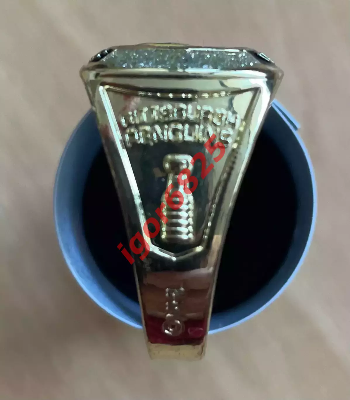 Хоккей Кольцо перстень Питтсбург Пингвинз НХЛ Pittsburgh Penguins КУБОК СТЭНЛИ 1