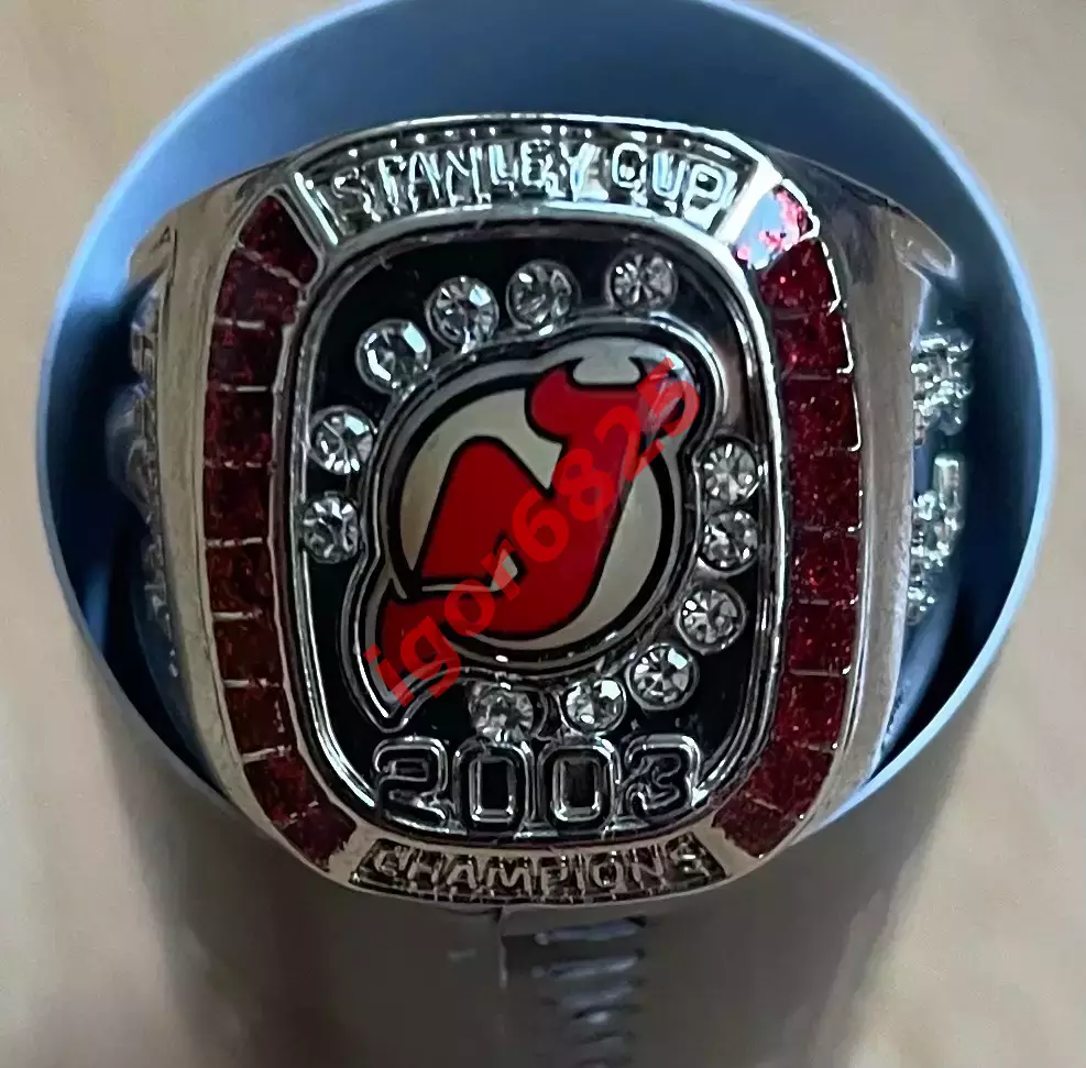 Хоккей Кольцо перстень Нью-Джерси Девилз НХЛ New Jersey Devils NHL КУБОК СТЭНЛИ