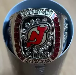 Хоккей Кольцо перстень Нью-Джерси Девилз НХЛ New Jersey Devils NHL КУБОК СТЭНЛИ