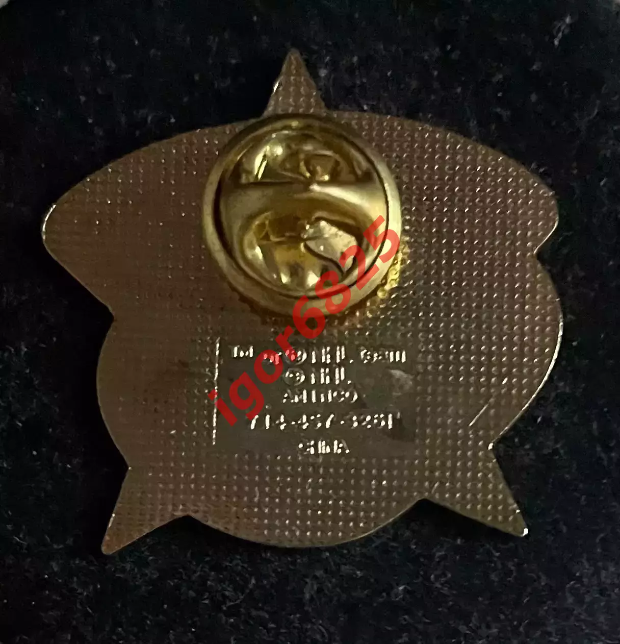 Хоккей. Знак Значок Калгари Флэймз НХЛ Calgary Flames NHL. Серия Звезда. 1