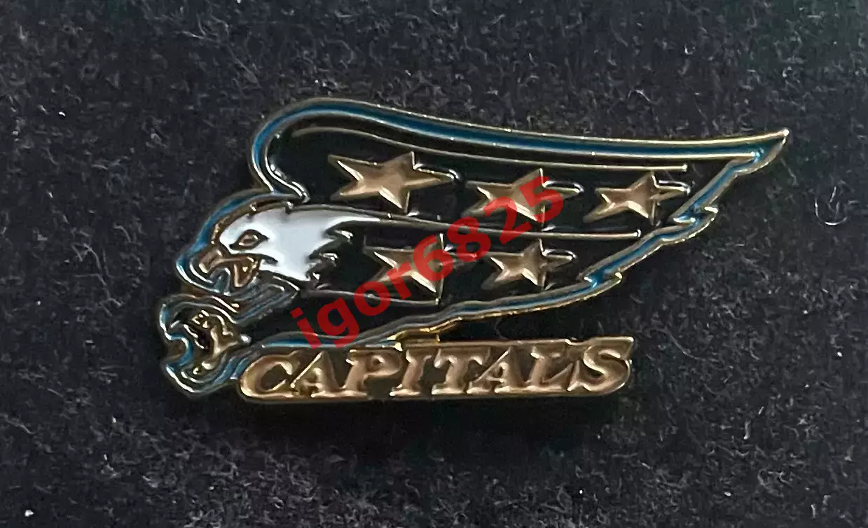 Хоккей. Значок Знак Вашингтон Кэпиталс НХЛ Washington Capitals NHL Эмблема Орел