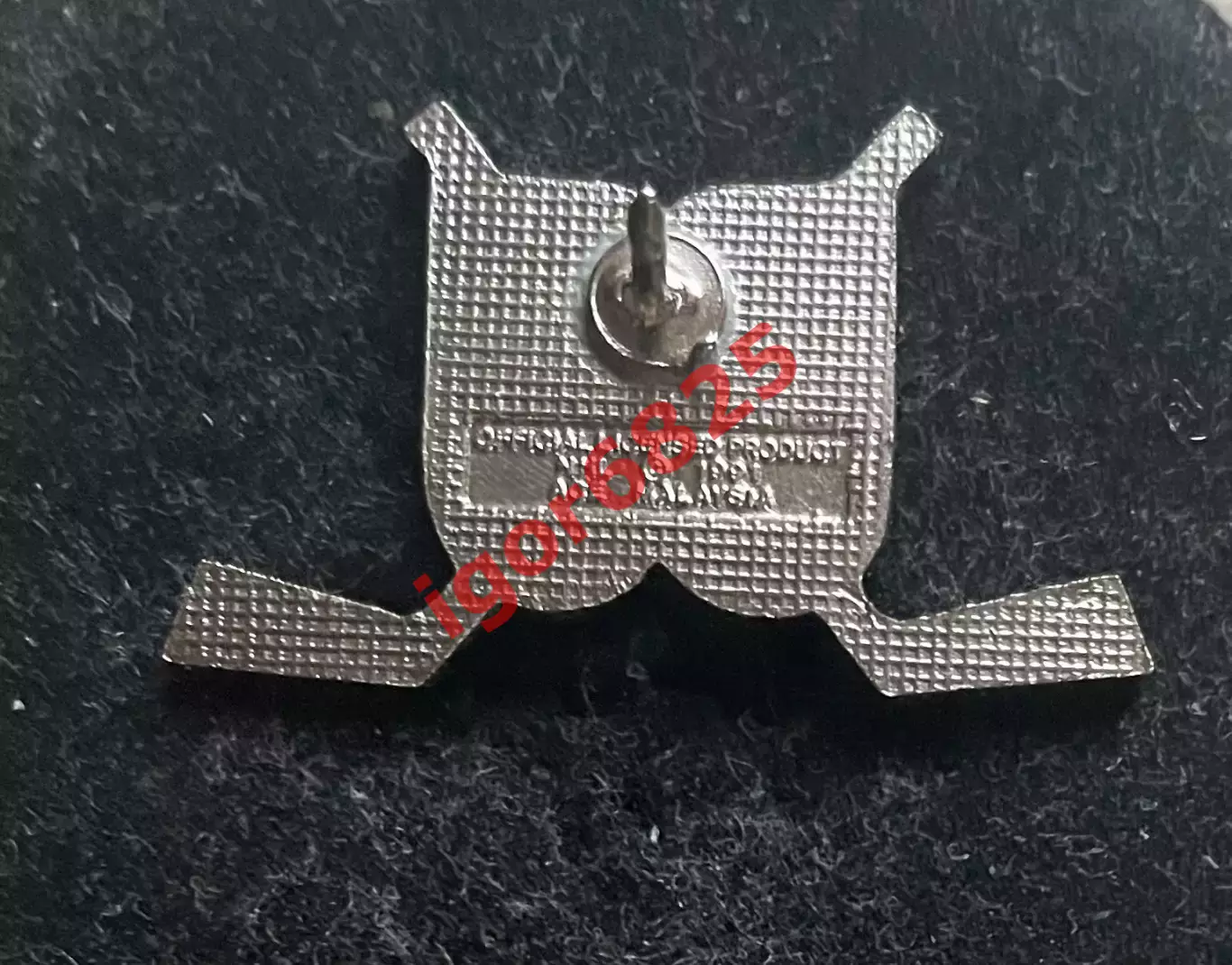 Хоккей. Знак Значок Хартфорд Уэйлерс НХЛ. Hartford Whalers NHL. Эмблема, клюшки 2