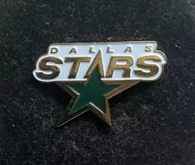 Хоккей. Знак Значок. Даллас Старз НХЛ. Dallas Stars NHL.