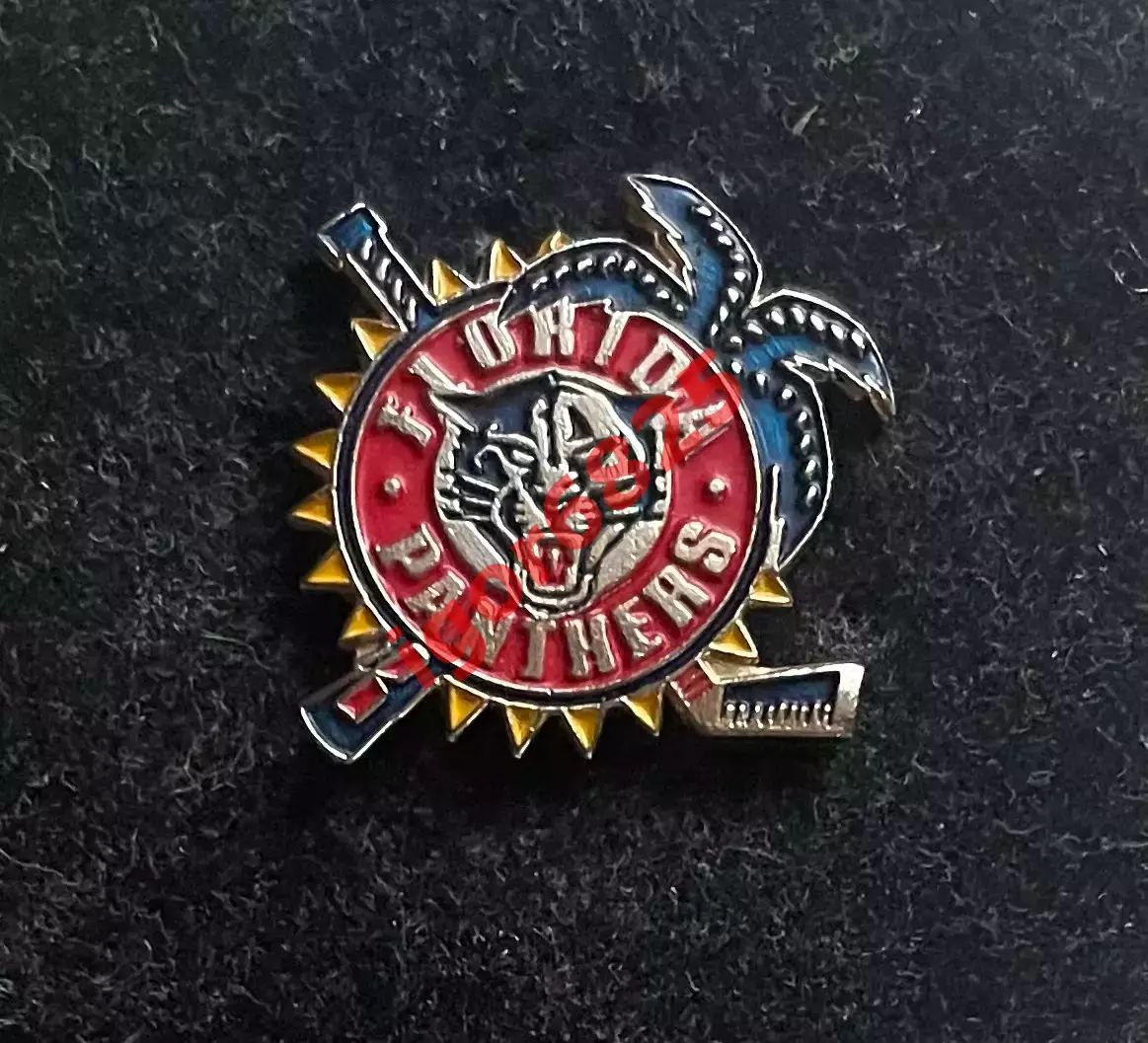 Хоккей. Знак Значок Флорида Пантерз НХЛ Florida Panthers NHL. Вид 3.