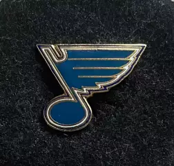 Хоккей. Знак Значок. Сент-Луис Блюз НХЛ. St. Louis Blues NHL. Эмблема