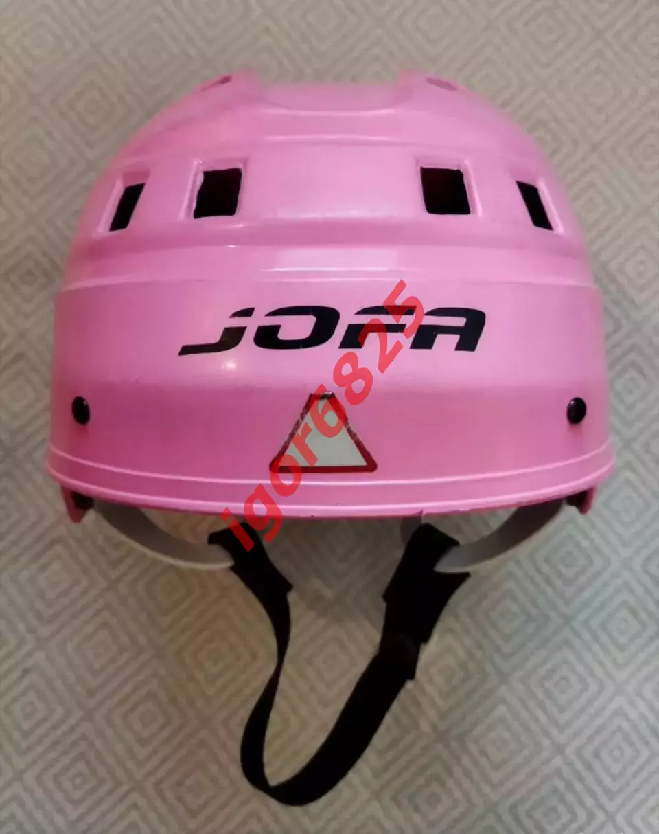Хоккейный шлем JOFA 1980-90-е года выпуска, розовый, размер 49-56. Б/У. Швеция.