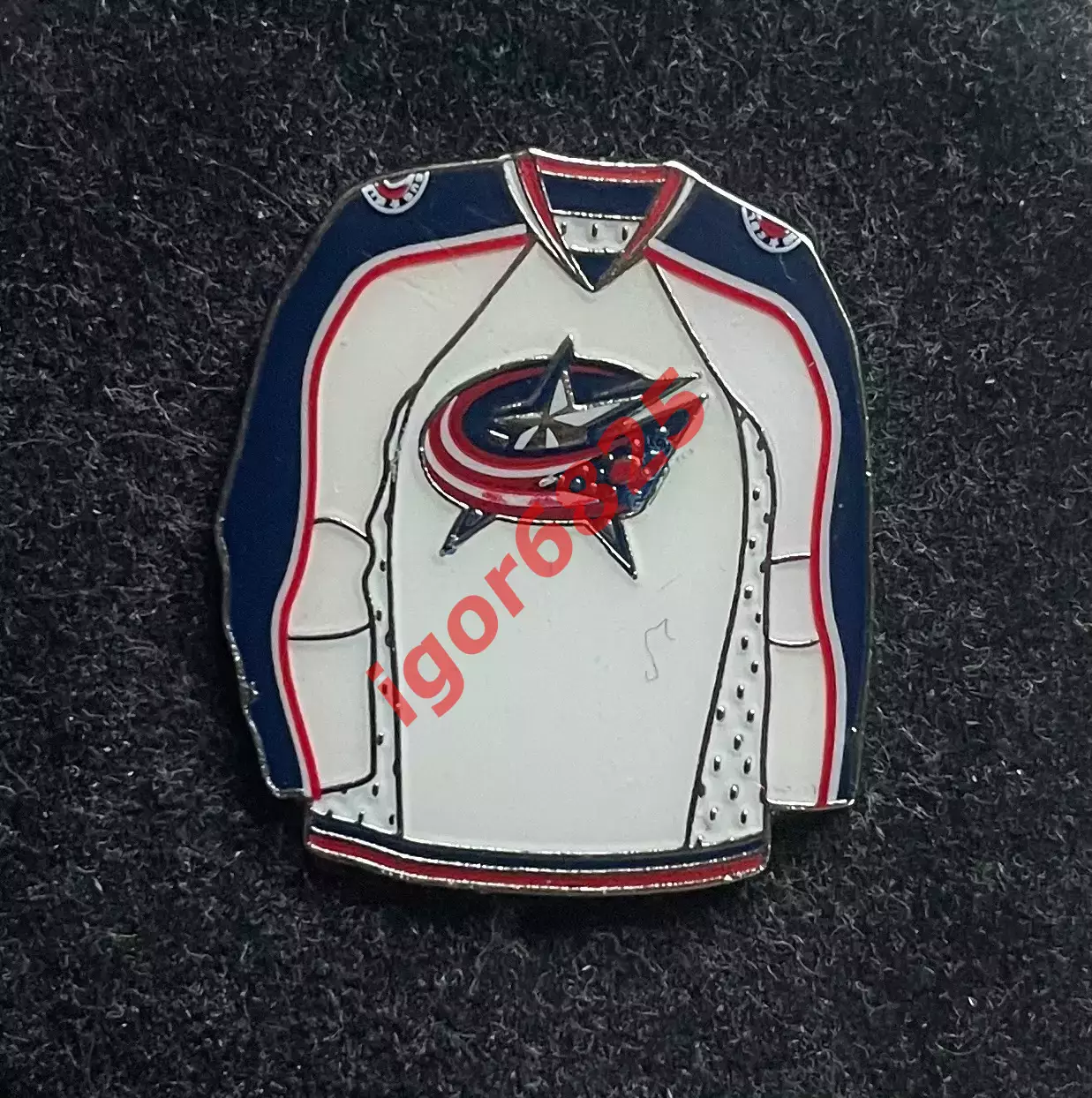 Хоккей Знак Значок Коламбус Блю Джекетс НХЛ Columbus Blue Jackets NHL джерси