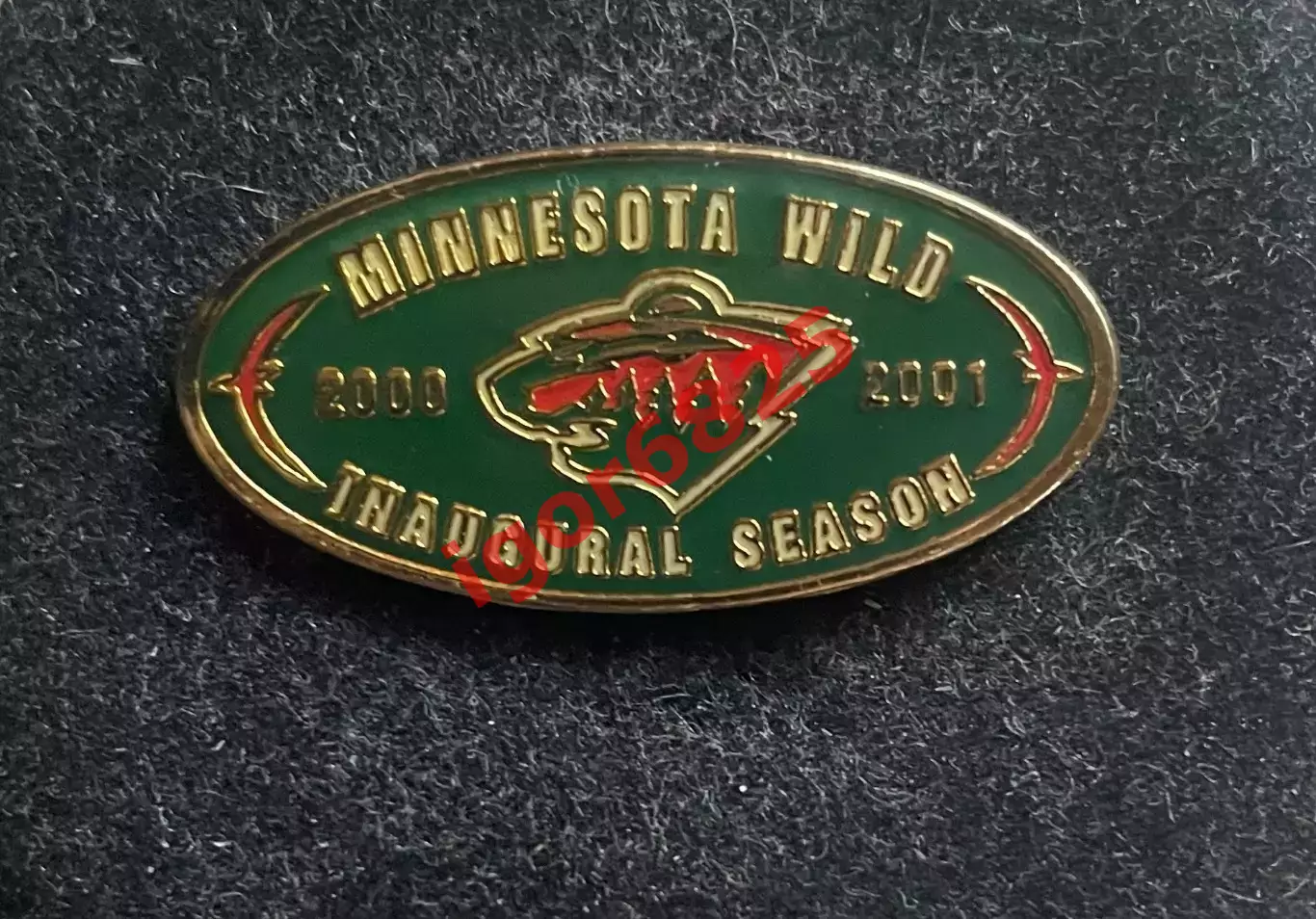 Хоккей Знак Значок Миннесота Уайлд 2000 - 2001 НХЛ Minnesota Wild NHL.