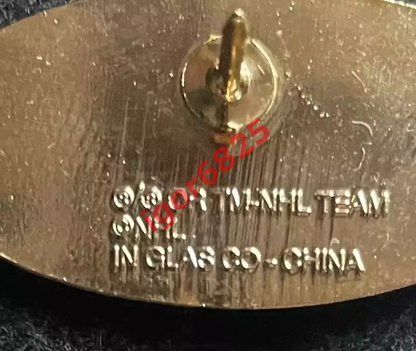 Хоккей Знак Значок Миннесота Уайлд 2000 - 2001 НХЛ Minnesota Wild NHL. 1